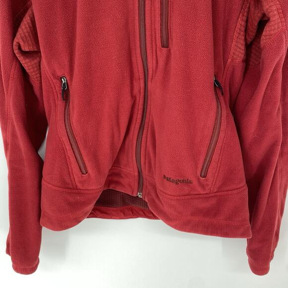 Patagonia R4 Lightweight Jacket Fleece Full Zip Persian Red Women's Size M - Picture 7 of 10
